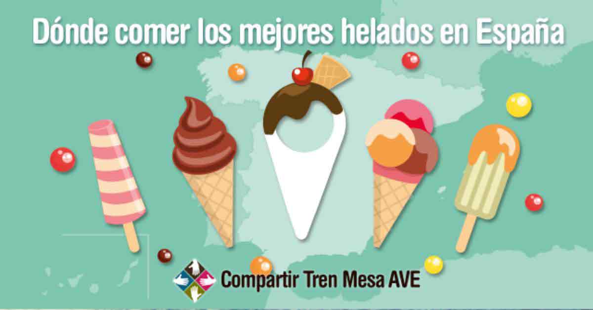 Dónde comer los mejores helados caseros en España