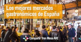 10 mercados gastronómicos como el mercado de San Miguel en Madrid y la Boquería en Barcelona