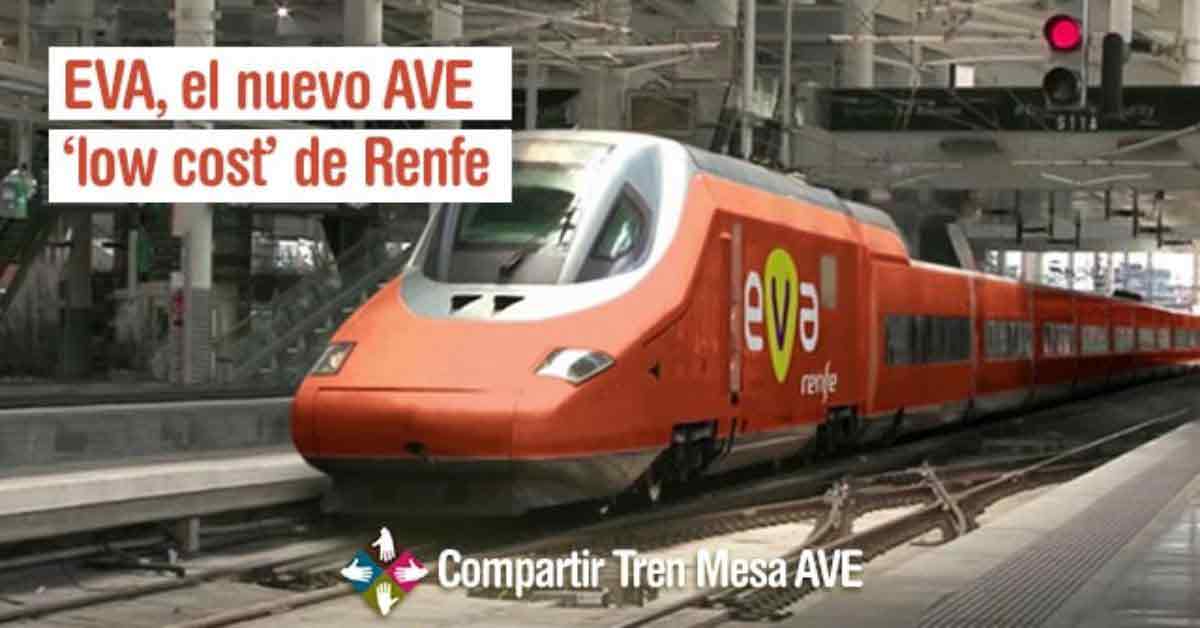 EVA, el nuevo AVE 'low cost' de Renfe